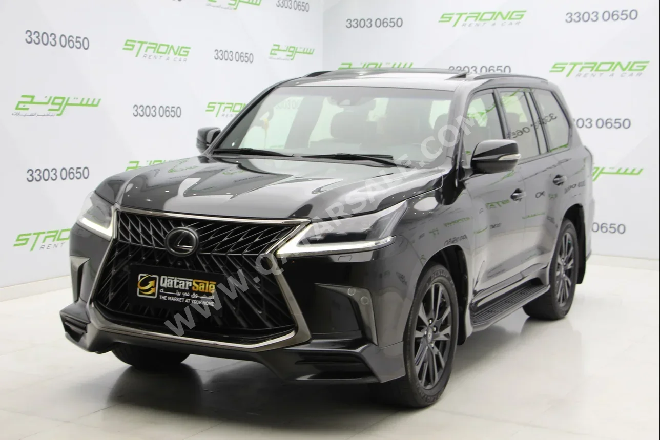 Lexus  LX  570 S Black Edition  2020  Automatic  159,000 Km  8 Cylinder  Four Wheel Drive (4WD)  SUV  Black