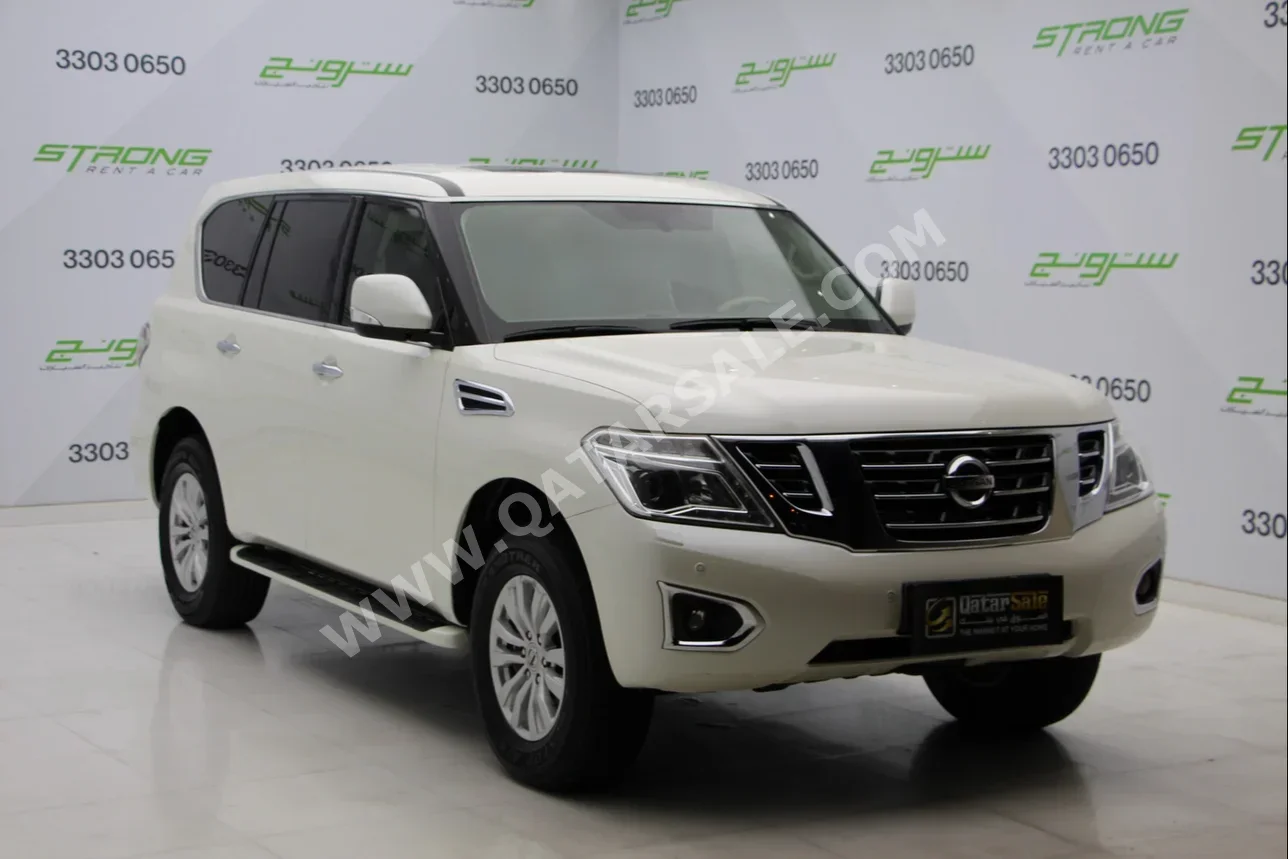 Nissan  Patrol  SE  2018  Automatic  200,000 Km  8 Cylinder  Four Wheel Drive (4WD)  SUV  White