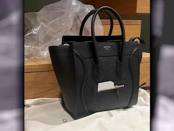 Bags  - Celine  - Black  - Genuine Leather  - For Women