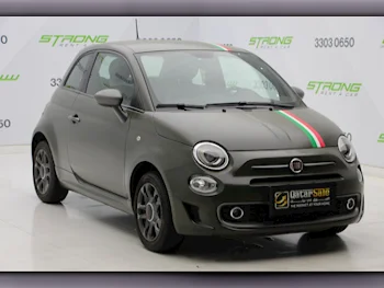 Fiat  500  Gucci  2020  Automatic  4,700 Km  4 Cylinder  Front Wheel Drive (FWD)  Hatchback  Gray Matte  With Warranty