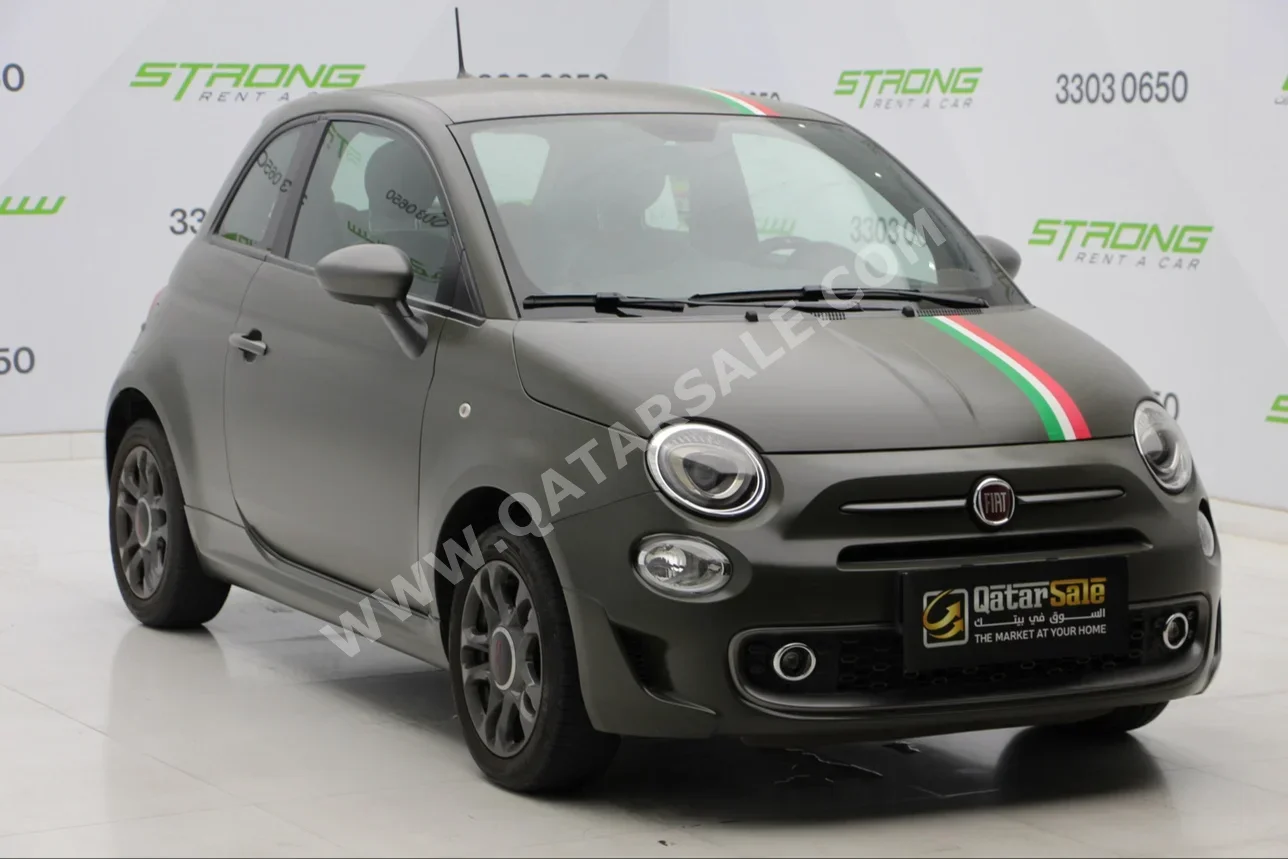 Fiat  500  Gucci  2020  Automatic  4,700 Km  4 Cylinder  Front Wheel Drive (FWD)  Hatchback  Gray Matte  With Warranty