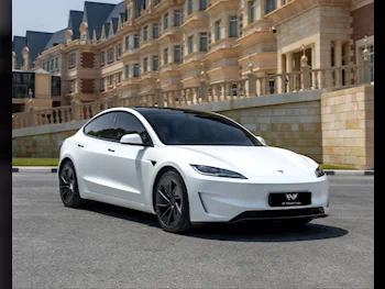 Tesla  Model 3  Performance  2024  Automatic  7,000 Km  0 Cylinder  All Wheel Drive (AWD)   White  With Warranty