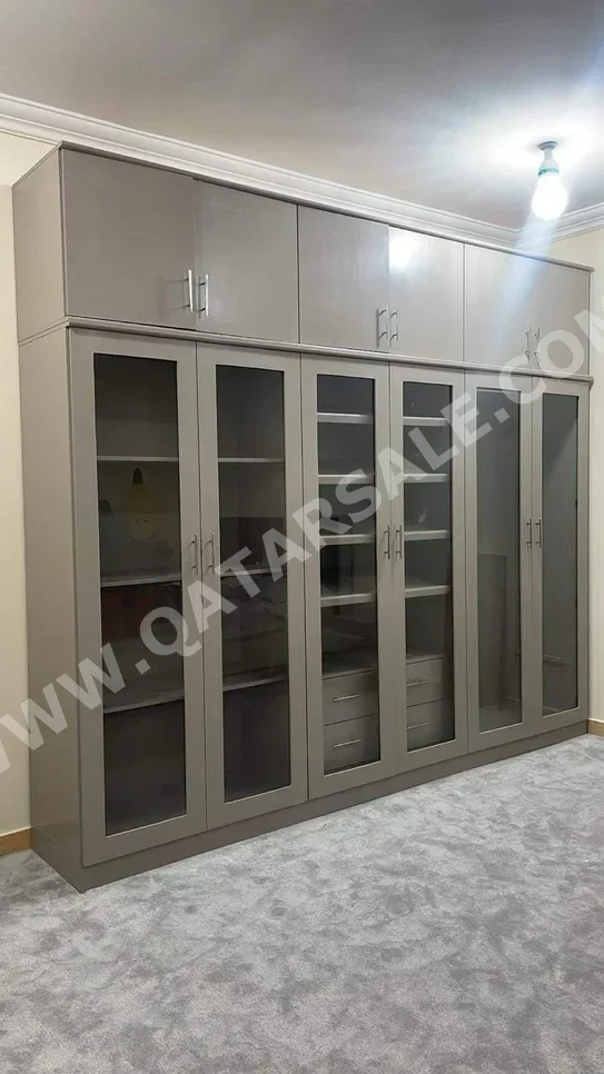 Wardrobes & Dressers Gray Wardrobes With Delivery With Installation