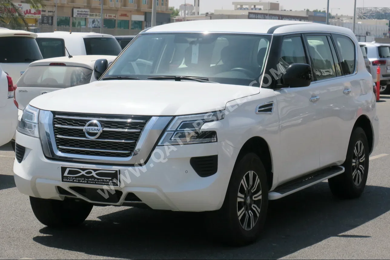 Nissan  Patrol  XE  2021  Automatic  62,000 Km  6 Cylinder  Four Wheel Drive (4WD)  SUV  White  With Warranty