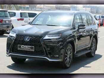 Lexus  LX  600 F Sport  2023  Automatic  47,000 Km  6 Cylinder  Four Wheel Drive (4WD)  SUV  Black  With Warranty