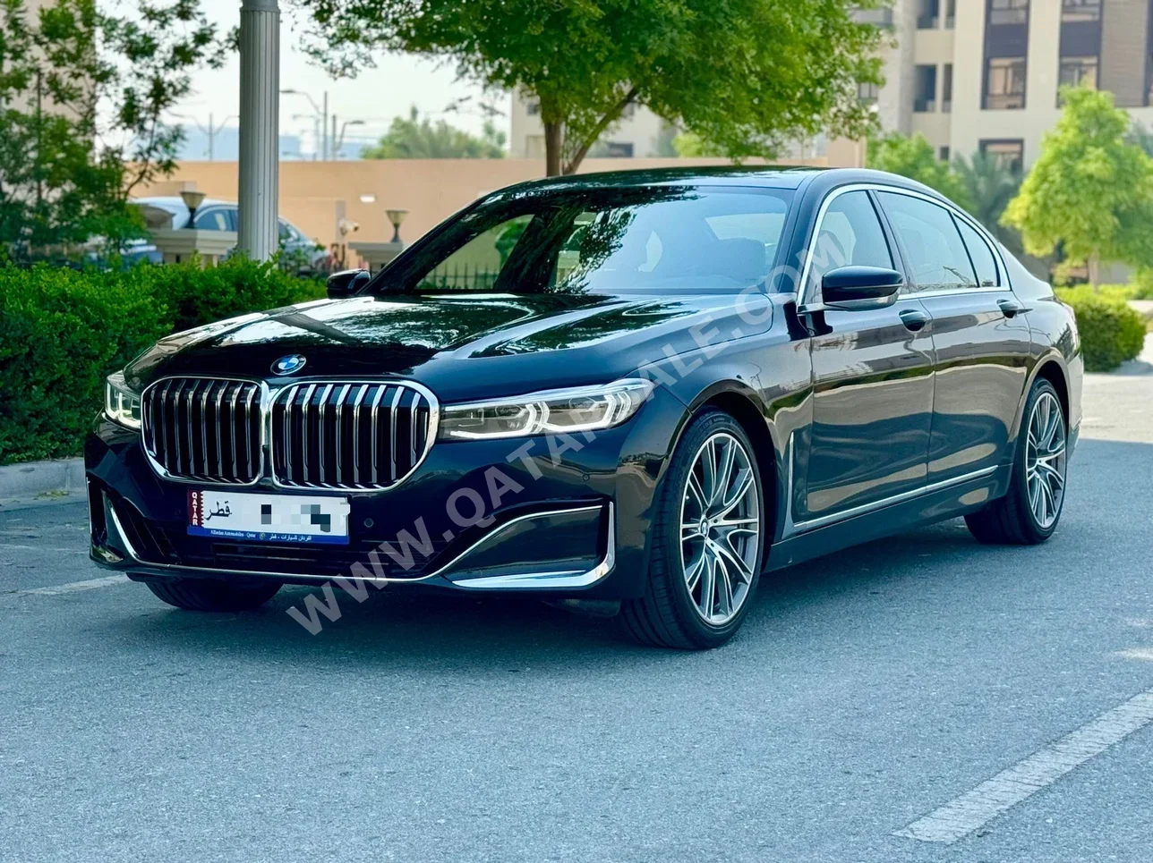 BMW  7-Series  730 Li  2022  Automatic  22٬000 Km  6 Cylinder  Rear Wheel Drive (RWD)  Sedan  Black  With Warranty