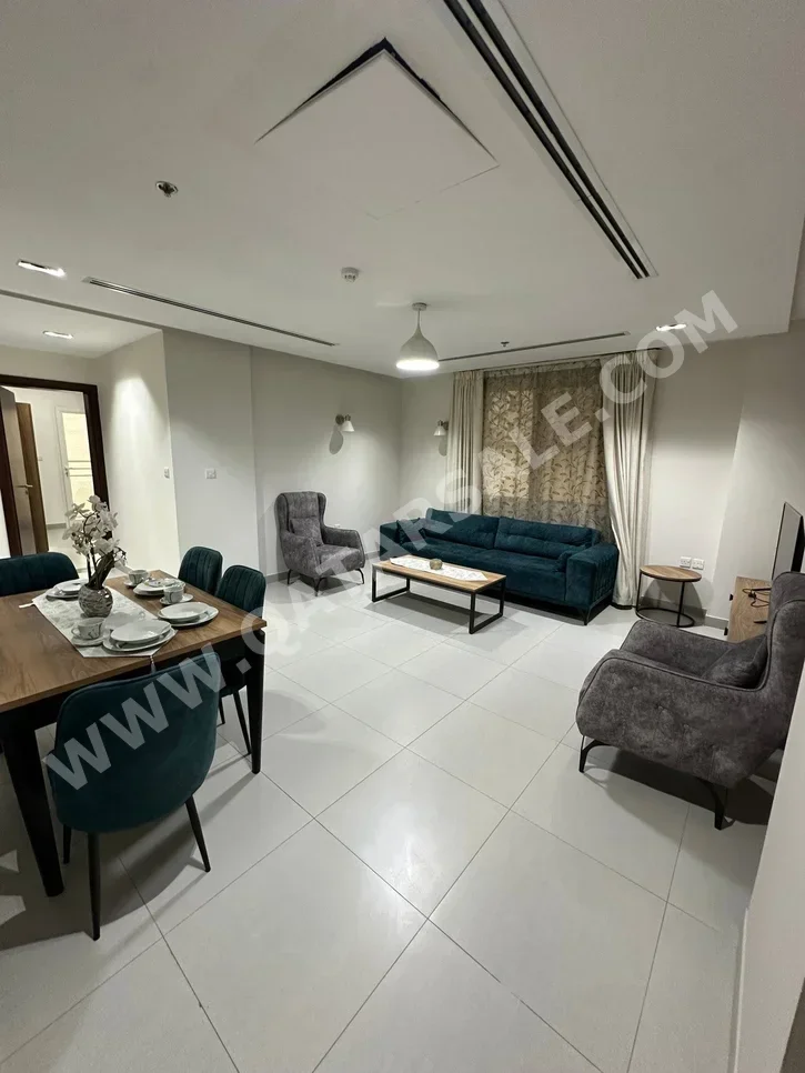 2 Bedrooms  Apartment  For Rent  in Lusail  Fully Furnished