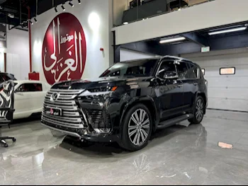 Lexus  LX  600 Luxury  2024  Automatic  23,000 Km  6 Cylinder  Four Wheel Drive (4WD)  SUV  Black  With Warranty