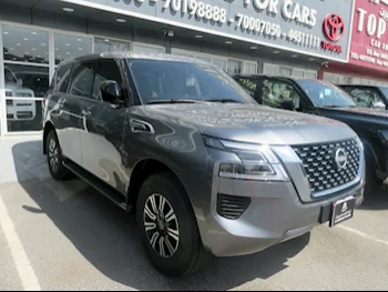 Nissan  Patrol  XE  2024  Automatic  3,000 Km  6 Cylinder  Four Wheel Drive (4WD)  SUV  Gray  With Warranty