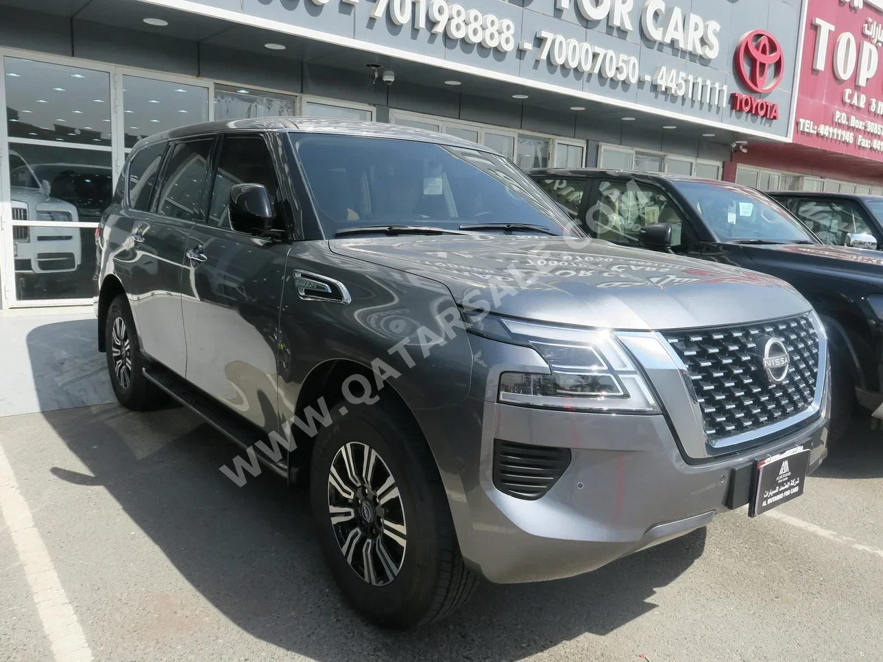 Nissan  Patrol  XE  2024  Automatic  3,000 Km  6 Cylinder  Four Wheel Drive (4WD)  SUV  Gray  With Warranty