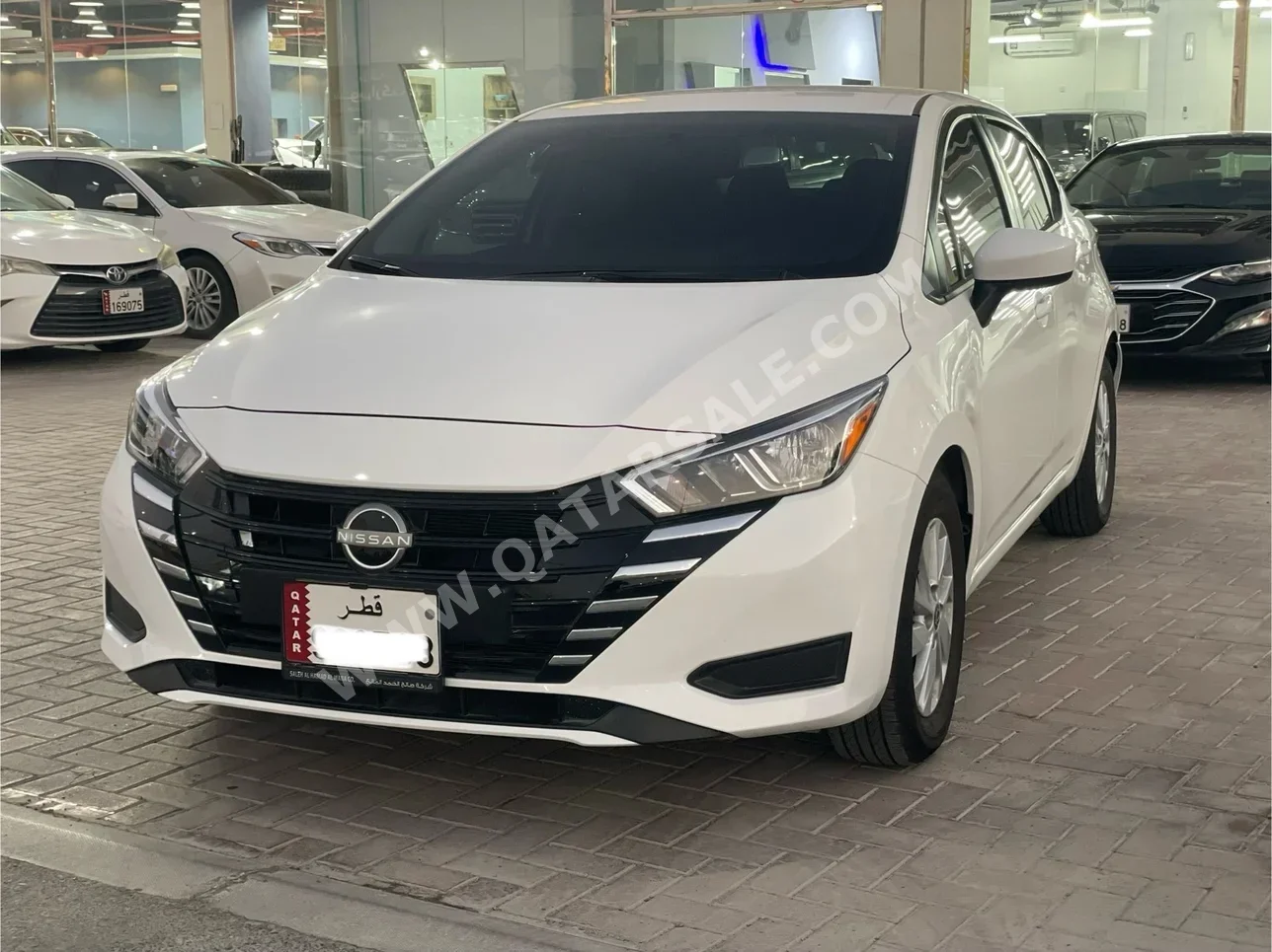 Nissan  Sunny  2024  Automatic  7,000 Km  4 Cylinder  Front Wheel Drive (FWD)  Sedan  White  With Warranty