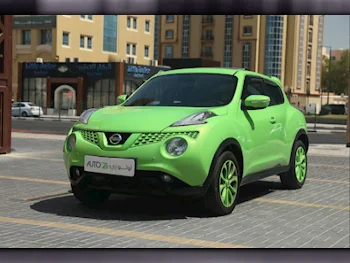 Nissan  Juke  Turbo  2016  Automatic  16,500 Km  4 Cylinder  Front Wheel Drive (FWD)  SUV  Green