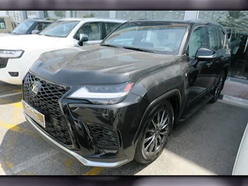 Lexus  LX  600 F Sport  2023  Automatic  47,000 Km  6 Cylinder  Four Wheel Drive (4WD)  SUV  Black  With Warranty