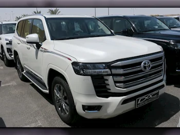 Toyota  Land Cruiser  GXR Twin Turbo  2024  Automatic  6,000 Km  6 Cylinder  Four Wheel Drive (4WD)  SUV  White  With Warranty