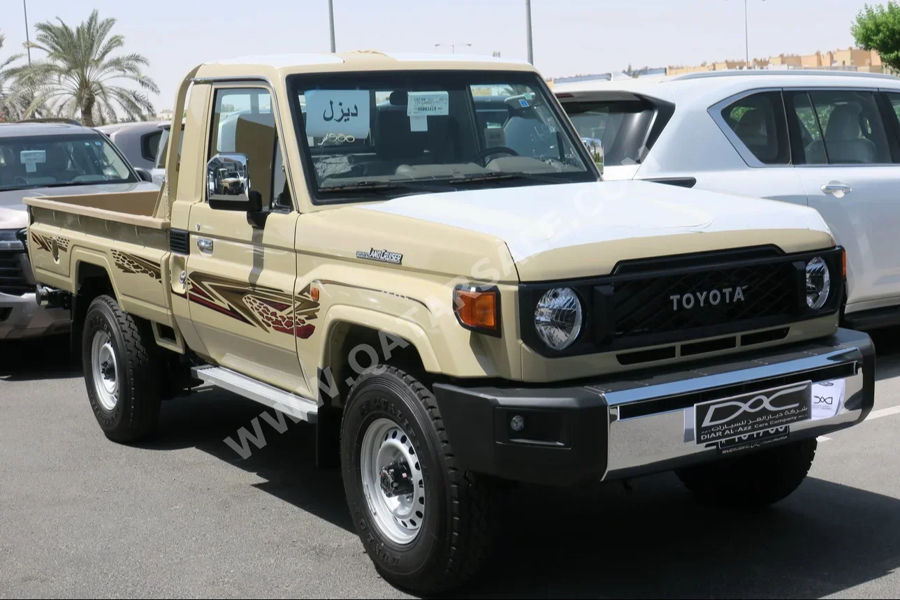 Toyota  Land Cruiser  LX  2024  Automatic  0 Km  4 Cylinder  Four Wheel Drive (4WD)  Pick Up  Beige  With Warranty