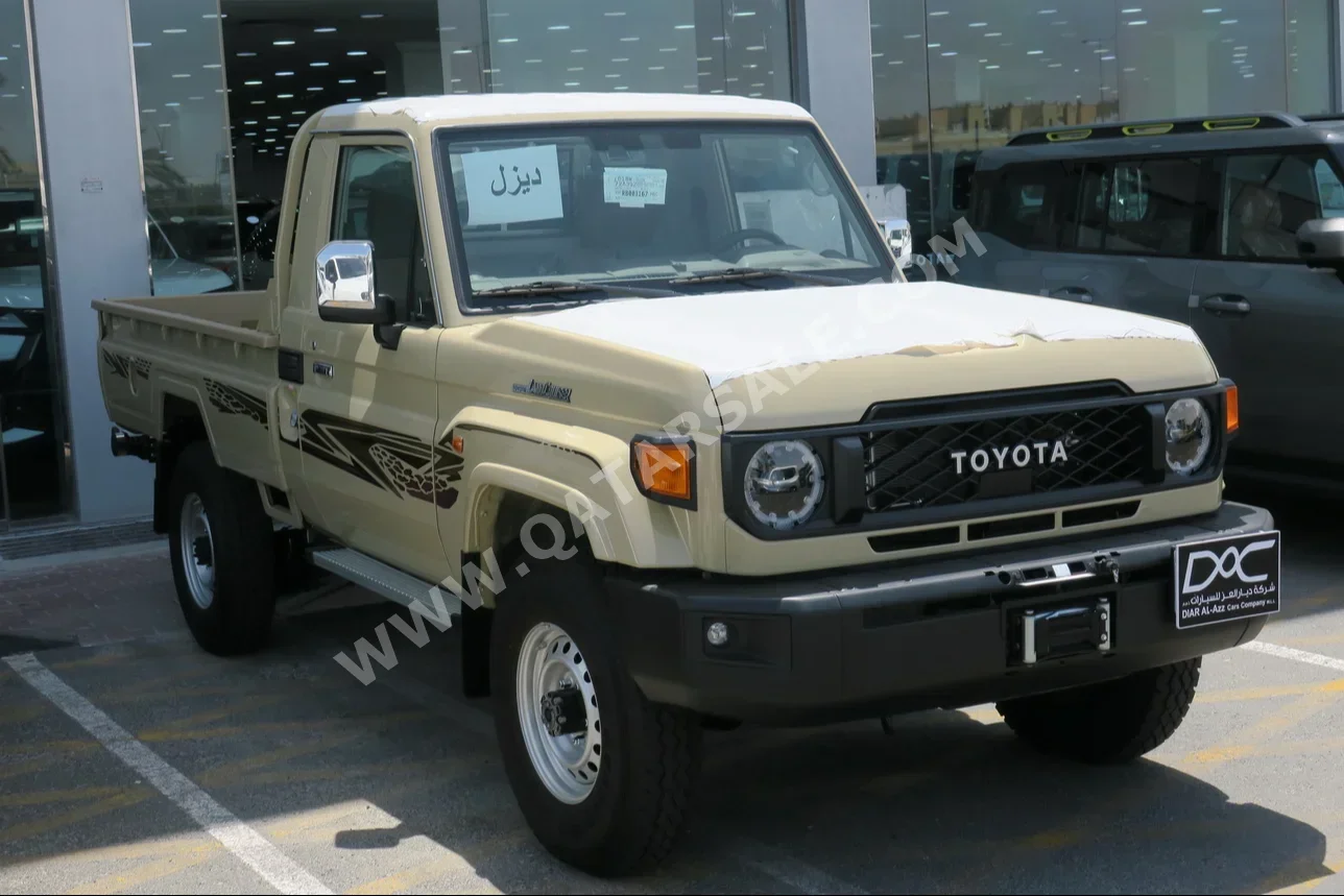 Toyota  Land Cruiser  LX  2024  Automatic  0 Km  4 Cylinder  Four Wheel Drive (4WD)  Pick Up  Beige  With Warranty