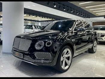  Bentley  Bentayga  2018  Automatic  89,000 Km  12 Cylinder  Four Wheel Drive (4WD)  SUV  Black  With Warranty