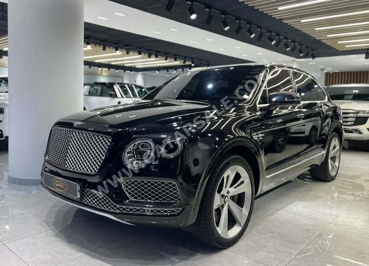  Bentley  Bentayga  2018  Automatic  89,000 Km  12 Cylinder  Four Wheel Drive (4WD)  SUV  Black  With Warranty