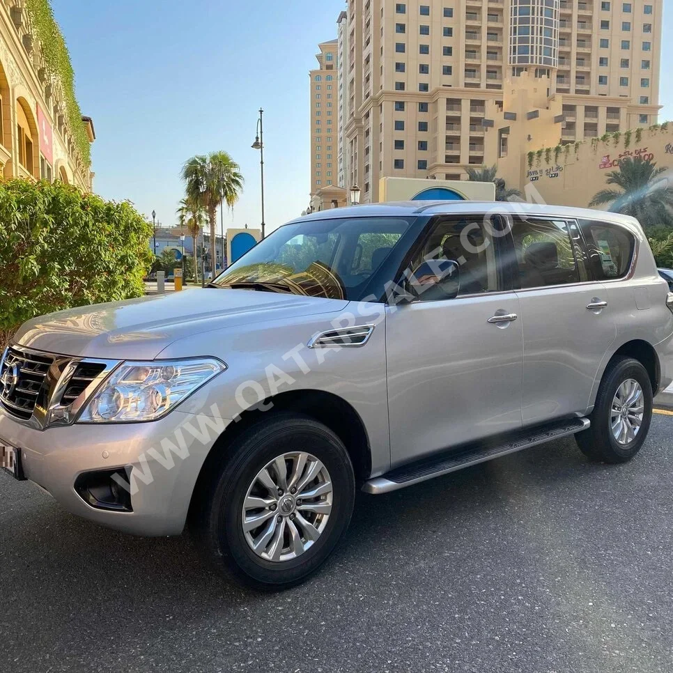 Nissan  Patrol  XE  2019  Automatic  37,000 Km  6 Cylinder  Four Wheel Drive (4WD)  SUV  Silver