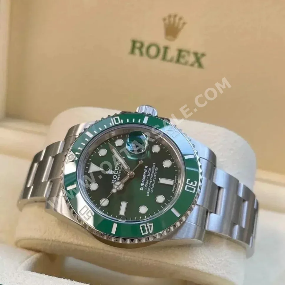 Watches - Rolex  - Analogue Watches  - Green  - Men Watches