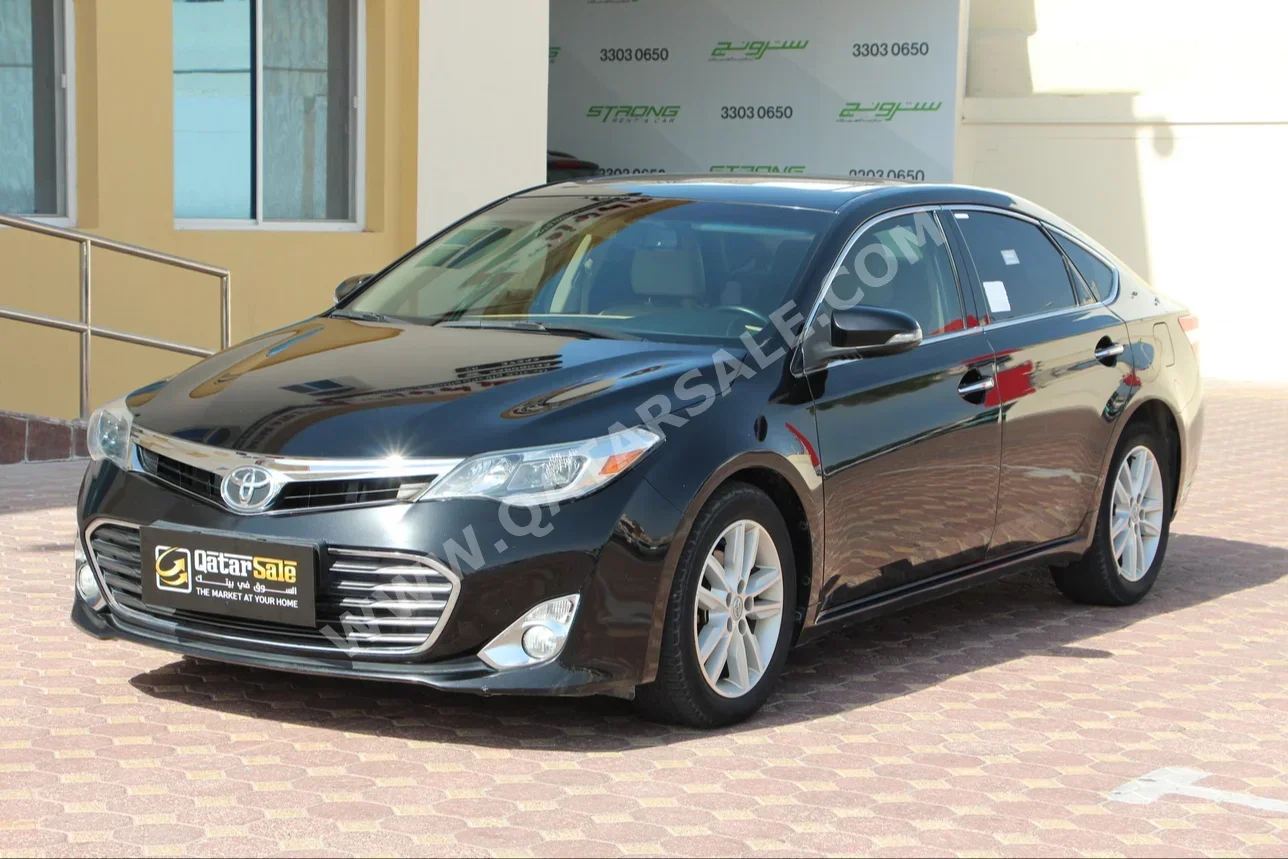 Toyota  Avalon  XLE  2015  Automatic  104,000 Km  6 Cylinder  Front Wheel Drive (FWD)  Sedan  Black