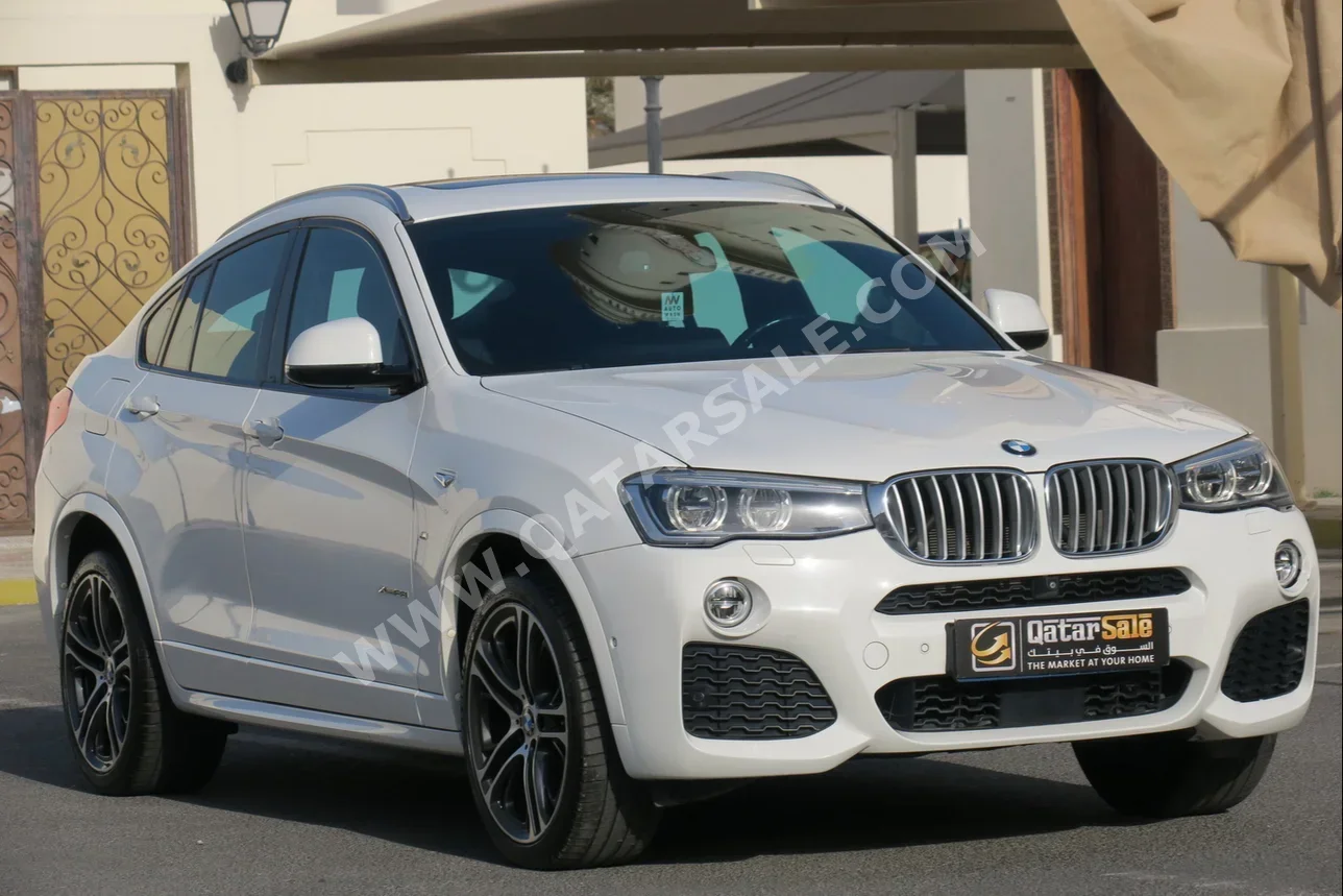 BMW  X-Series  X4  2017  Automatic  70,000 Km  4 Cylinder  Four Wheel Drive (4WD)  SUV  White