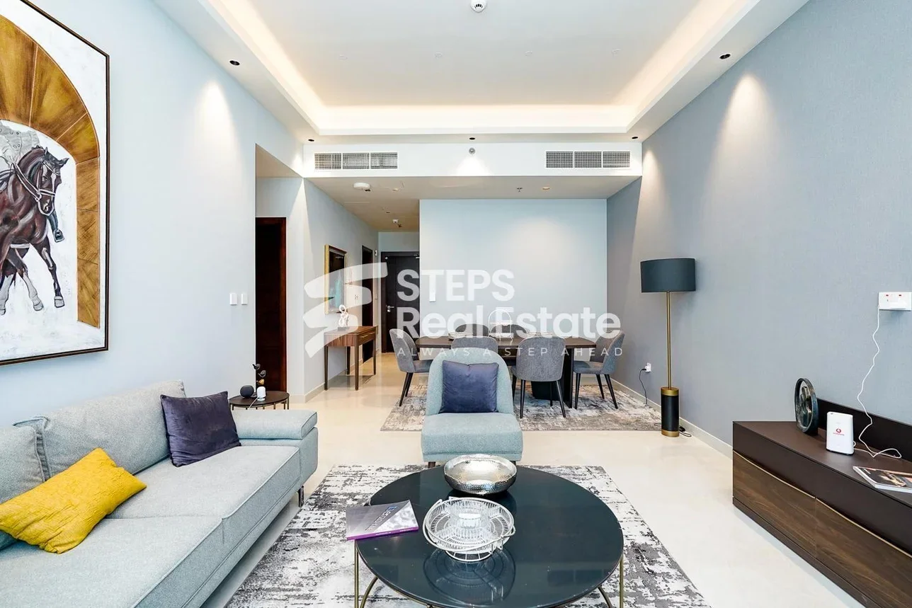 1 Bedrooms  Apartment  in Lusail -  Al Kharayej  Semi Furnished