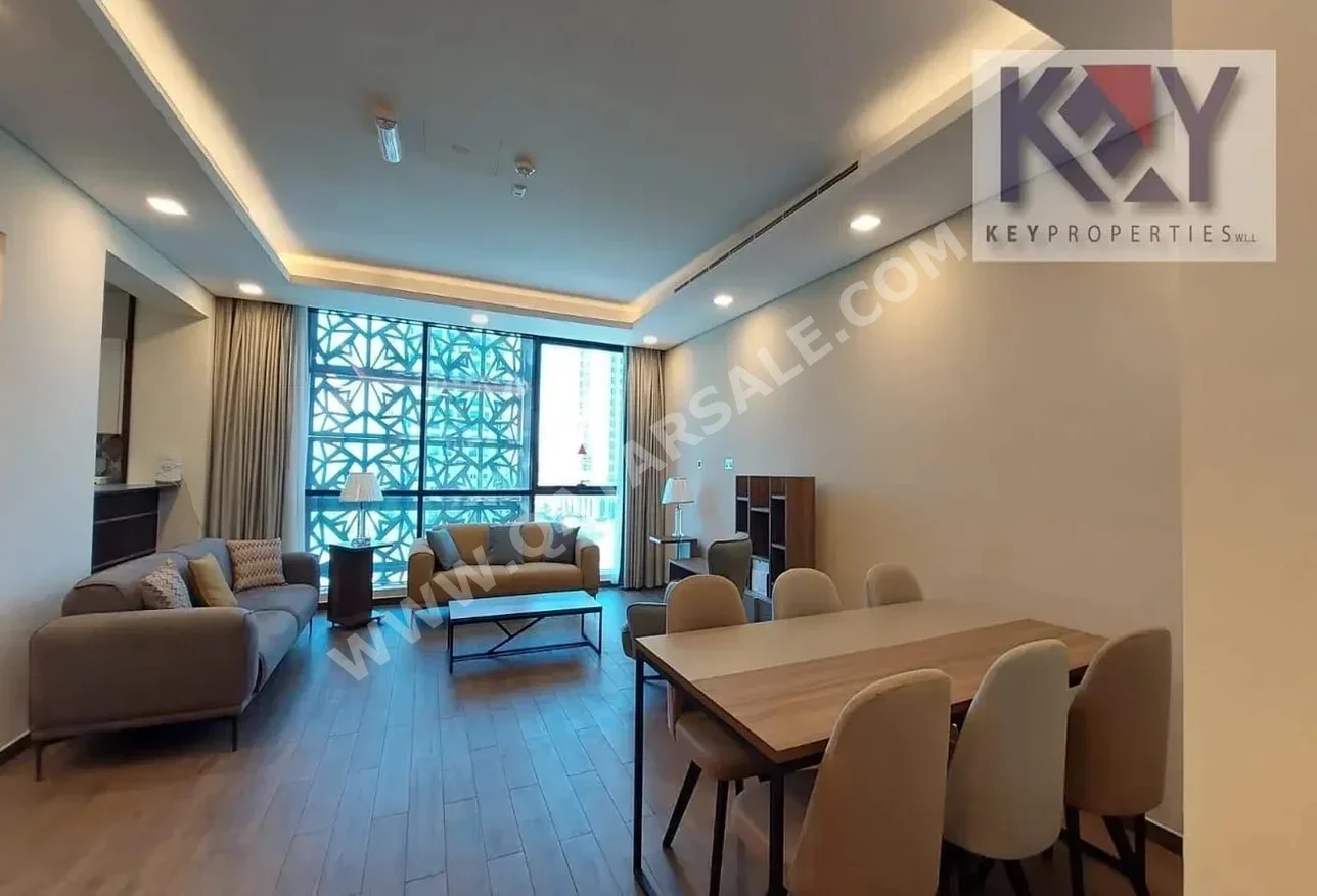 1 Bedrooms  Apartment  For Rent  in Doha -  The Pearl  Fully Furnished