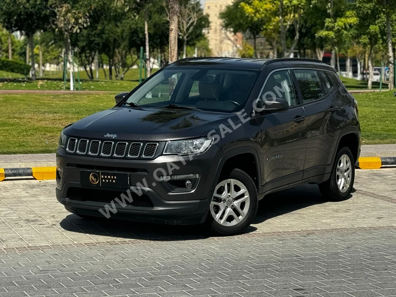 Jeep  Compass  longitude  2021  Automatic  46,000 Km  4 Cylinder  Four Wheel Drive (4WD)  SUV  Gray  With Warranty