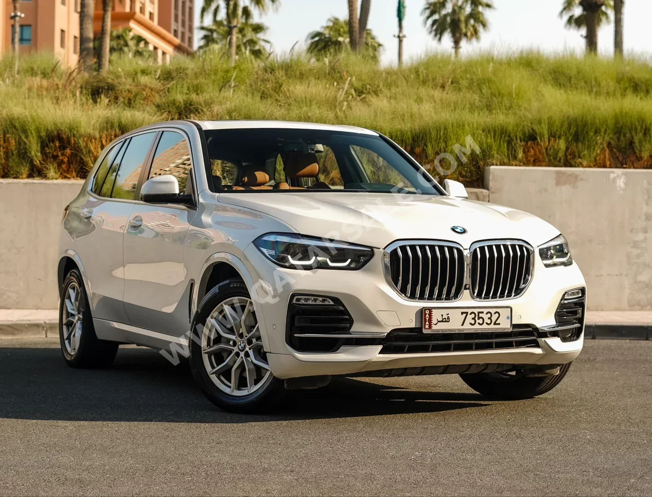 BMW  X-Series  X5  2019  Automatic  50,000 Km  6 Cylinder  Four Wheel Drive (4WD)  SUV  White