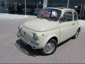 Fiat  500  1970  Manual  300,000 Km  4 Cylinder  Front Wheel Drive (FWD)  Hatchback  Beige