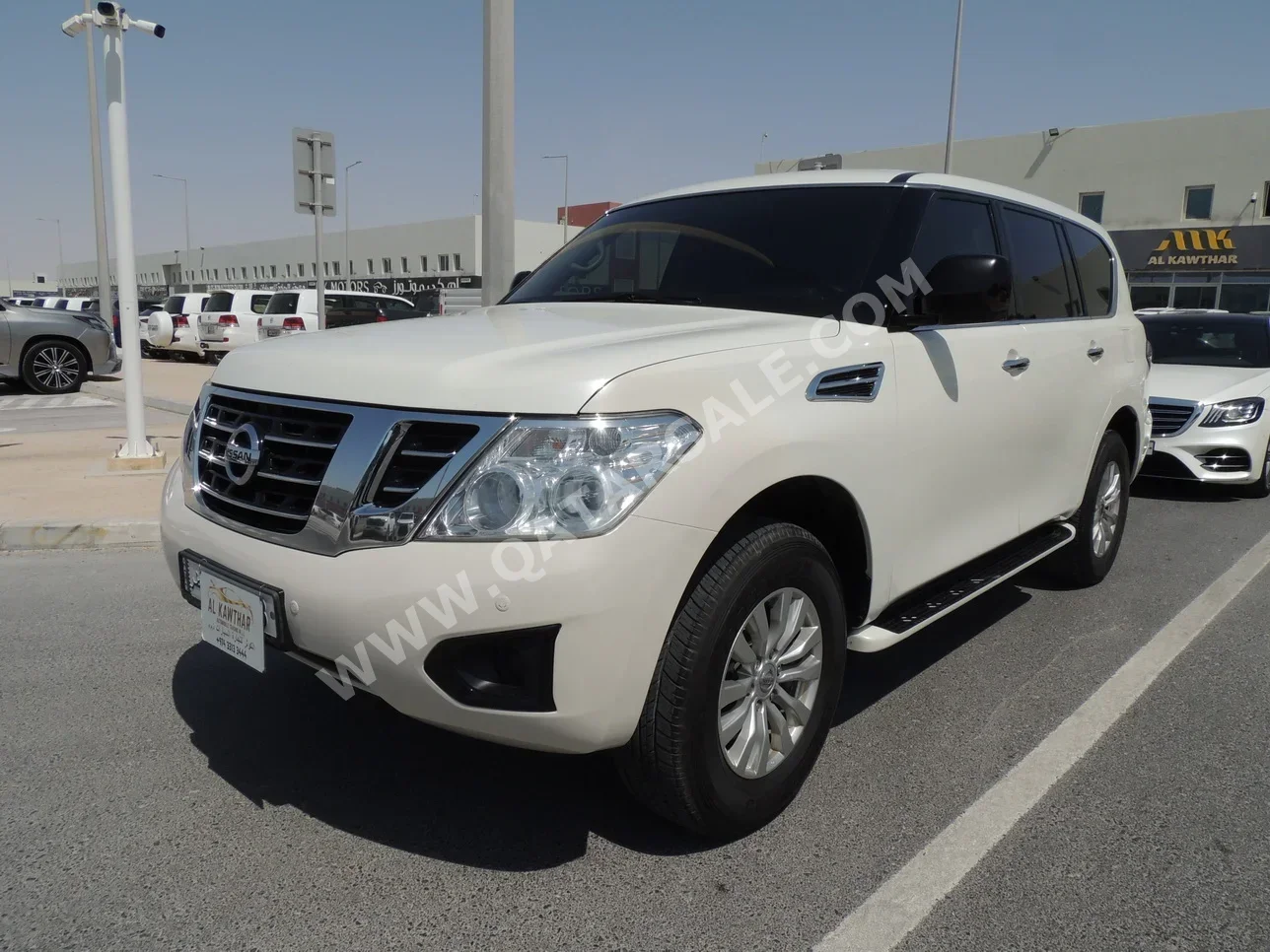 Nissan  Patrol  XE  2018  Automatic  152,000 Km  6 Cylinder  Four Wheel Drive (4WD)  SUV  White