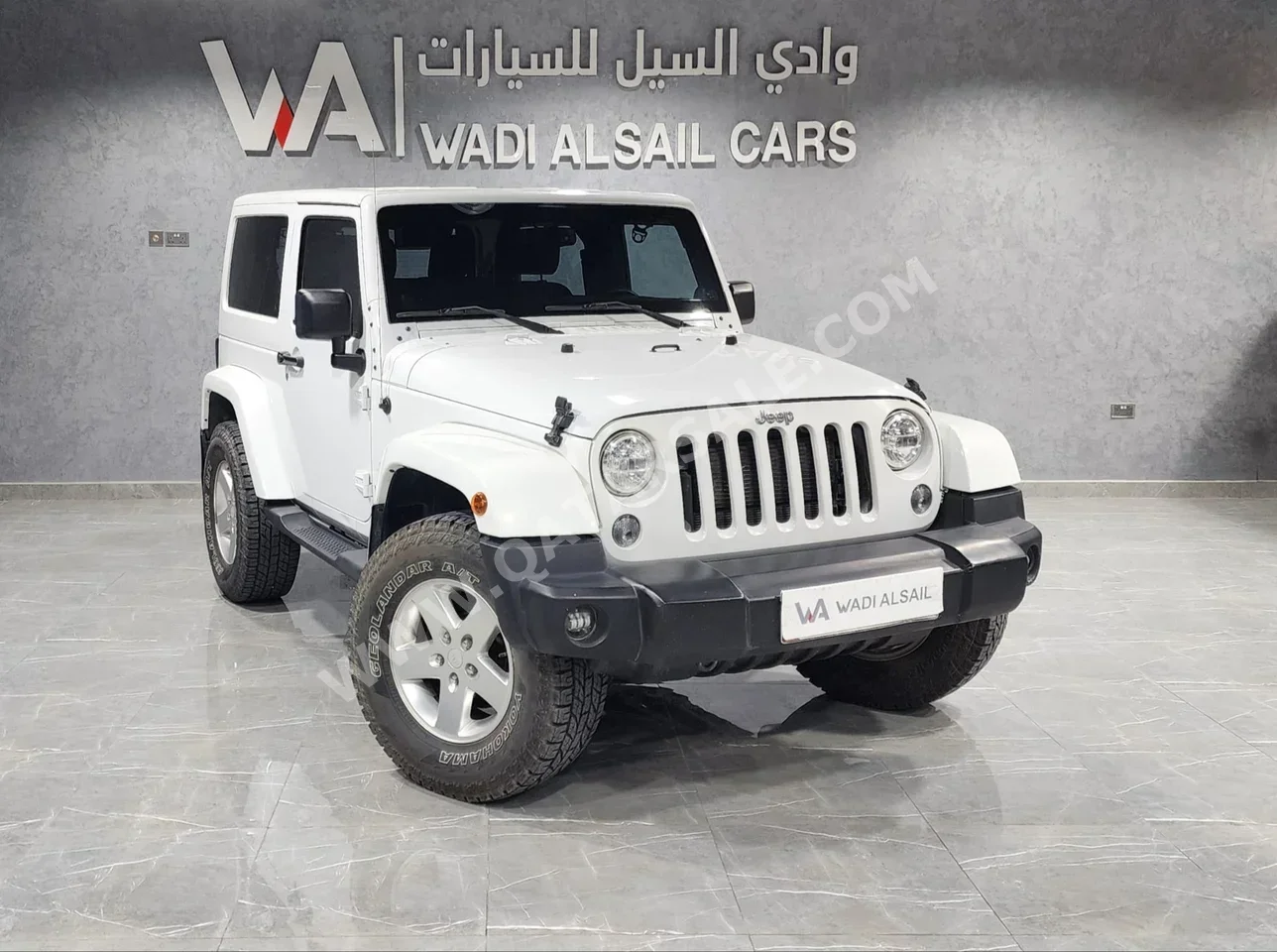 Jeep  Wrangler  Sahara  2013  Automatic  131,000 Km  6 Cylinder  Four Wheel Drive (4WD)  SUV  White