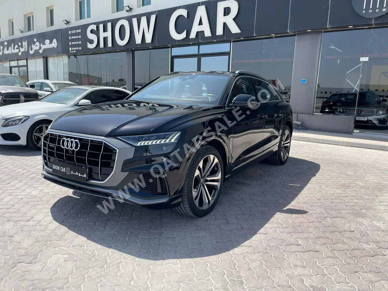 Audi  Q8  2020  Automatic  29,500 Km  6 Cylinder  Four Wheel Drive (4WD)  SUV  Black