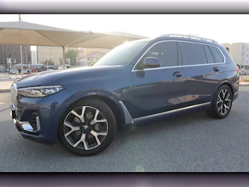 BMW  X-Series  X7 40i  2020  Automatic  112,000 Km  6 Cylinder  Four Wheel Drive (4WD)  SUV  Blue