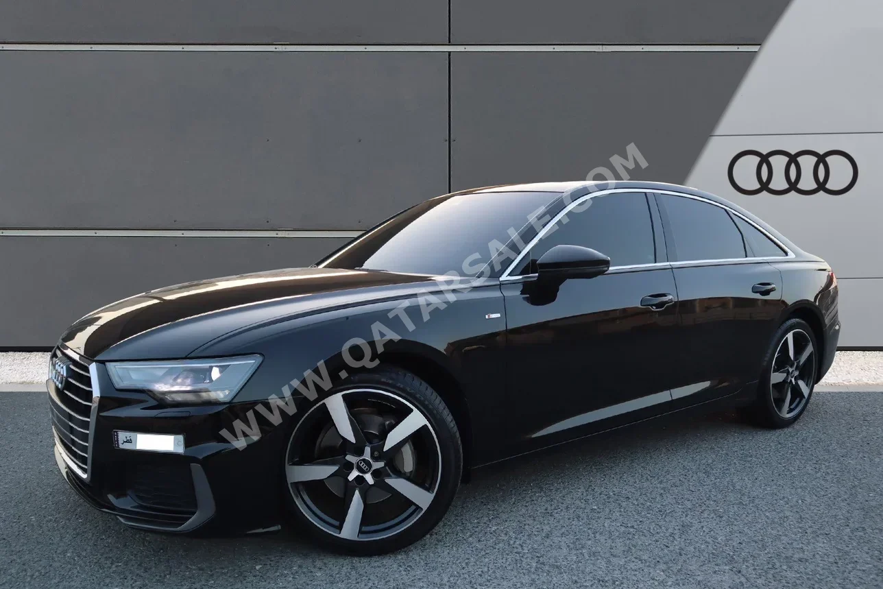 Audi  A6  2.0 TFSI S- Line  2021  Automatic  82,000 Km  4 Cylinder  All Wheel Drive (AWD)  Sedan  Black  With Warranty