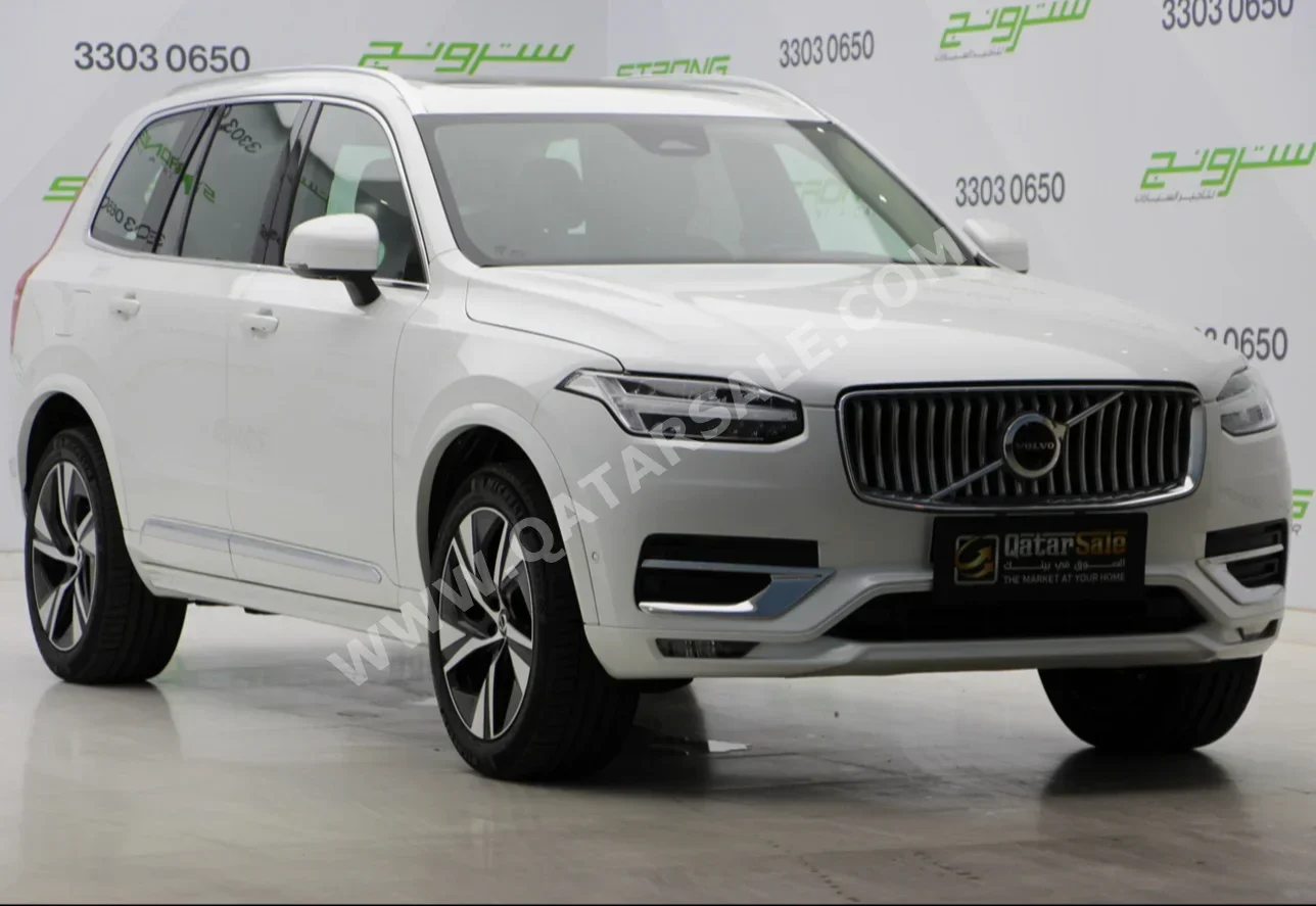 Volvo  XC  90  2024  Automatic  7,000 Km  4 Cylinder  Four Wheel Drive (4WD)  SUV  White  With Warranty