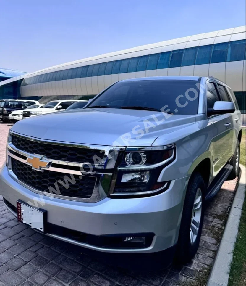 Chevrolet  Tahoe  LT  2018  Automatic  80,000 Km  8 Cylinder  Four Wheel Drive (4WD)  SUV  Silver