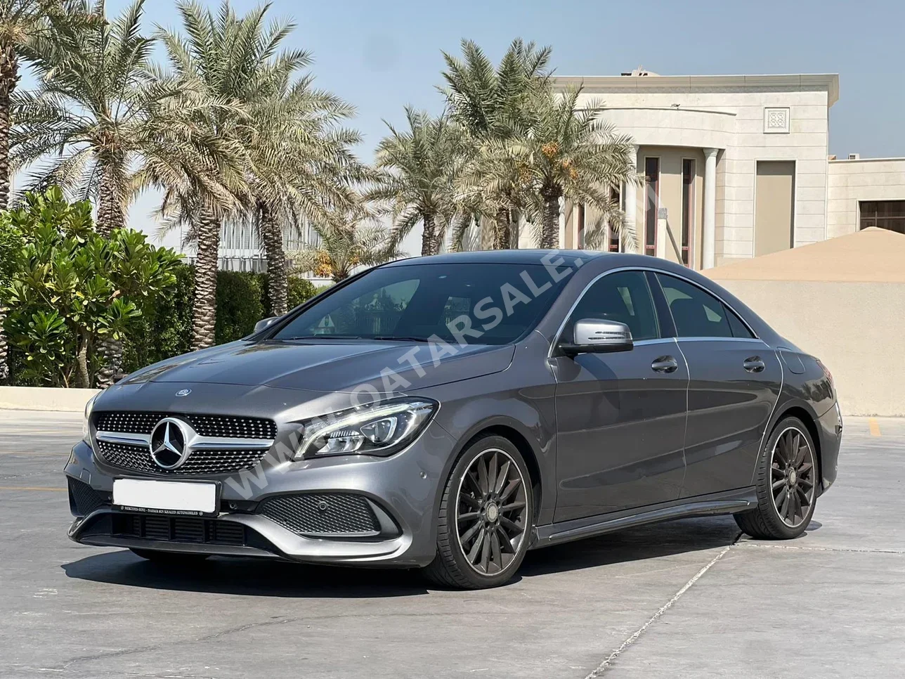 Mercedes-Benz  CLA  250  2017  Automatic  78,000 Km  4 Cylinder  Rear Wheel Drive (RWD)  Sedan  Gray