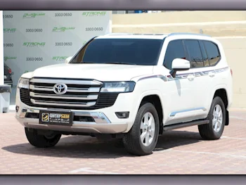 Toyota  Land Cruiser  GXR Twin Turbo  2022  Automatic  50,000 Km  6 Cylinder  Four Wheel Drive (4WD)  SUV  Pearl  With Warranty