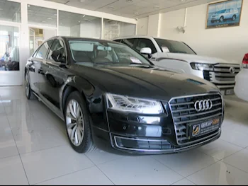 Audi  A8  L  2017  Automatic  46,000 Km  6 Cylinder  Rear Wheel Drive (RWD)  Sedan  Black