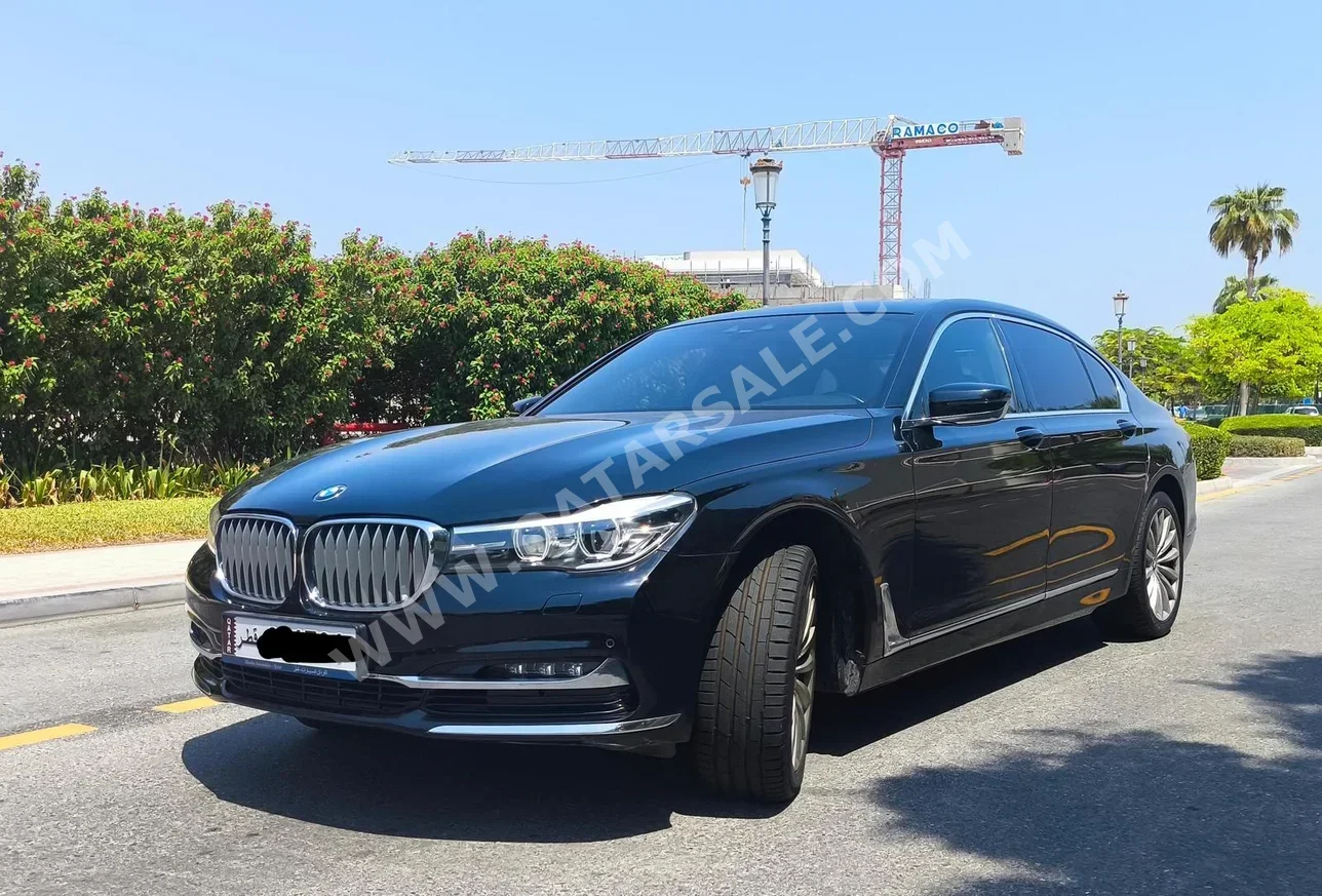 BMW  7-Series  740 Li  2017  Automatic  79,000 Km  6 Cylinder  Rear Wheel Drive (RWD)  Sedan  Black