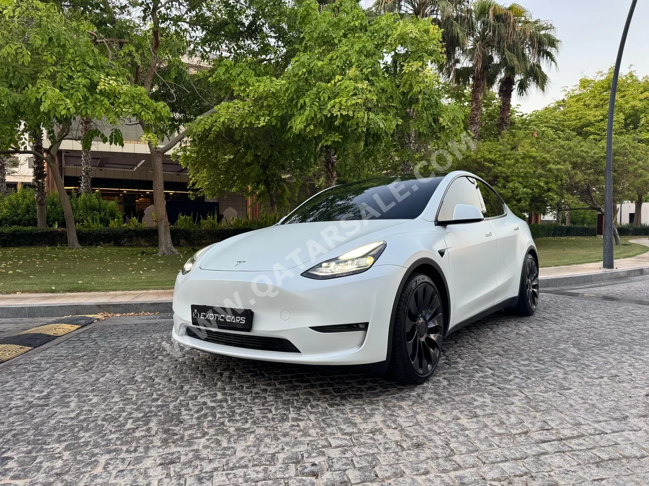 Tesla  Model Y  2024  Automatic  3,000 Km  0 Cylinder  All Wheel Drive (AWD)  SUV  White  With Warranty