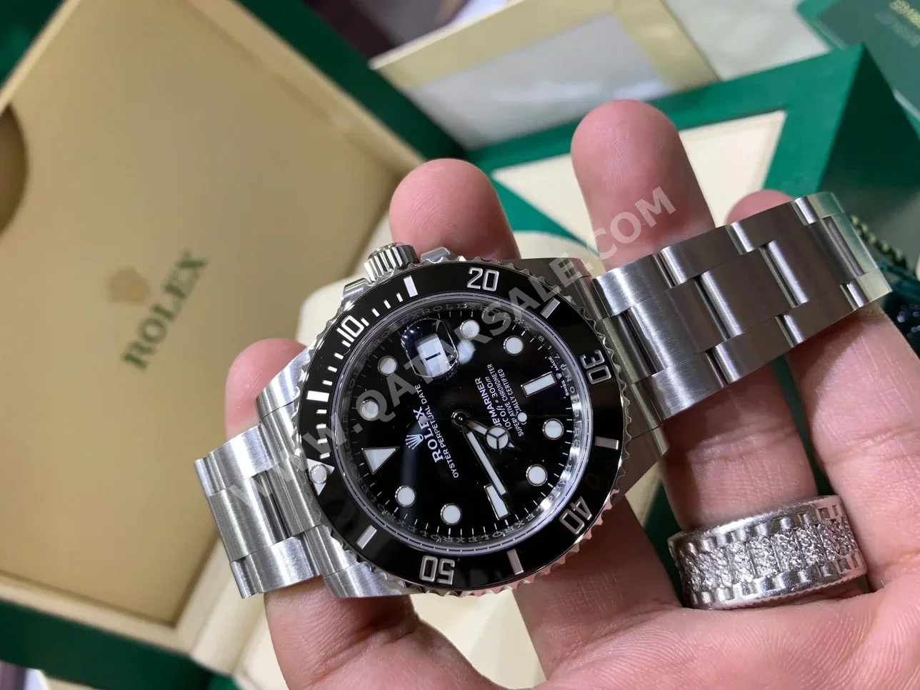 Watches - Rolex  - Analogue Watches  - Black  - Men Watches