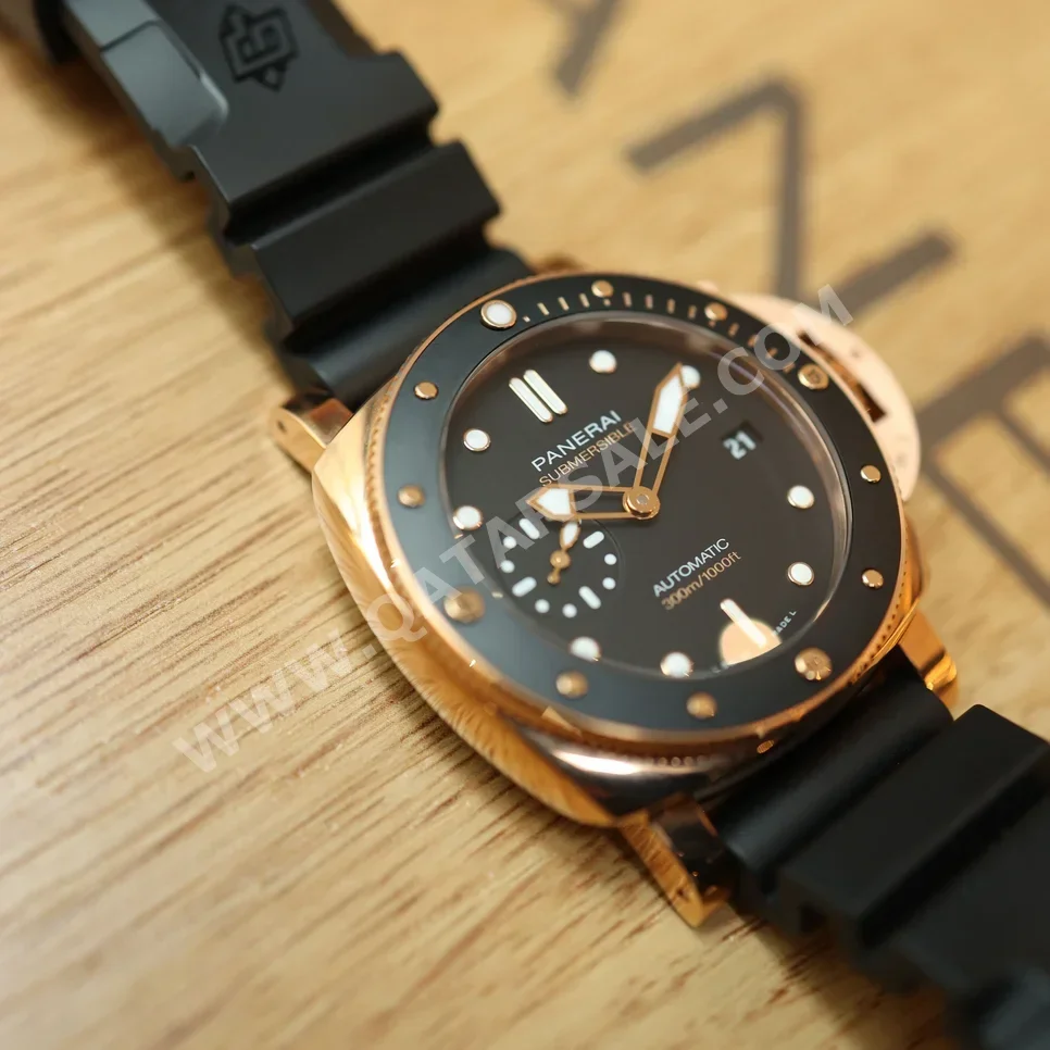 Watches - Panerai  - Analogue Watches  - Black  - Men Watches