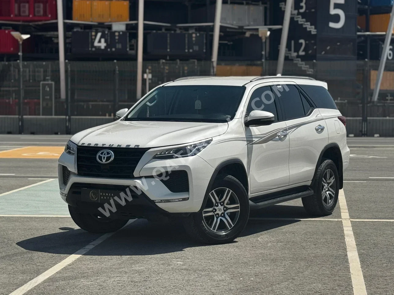 Toyota  Fortuner  2022  Automatic  58,000 Km  4 Cylinder  Four Wheel Drive (4WD)  SUV  White  With Warranty