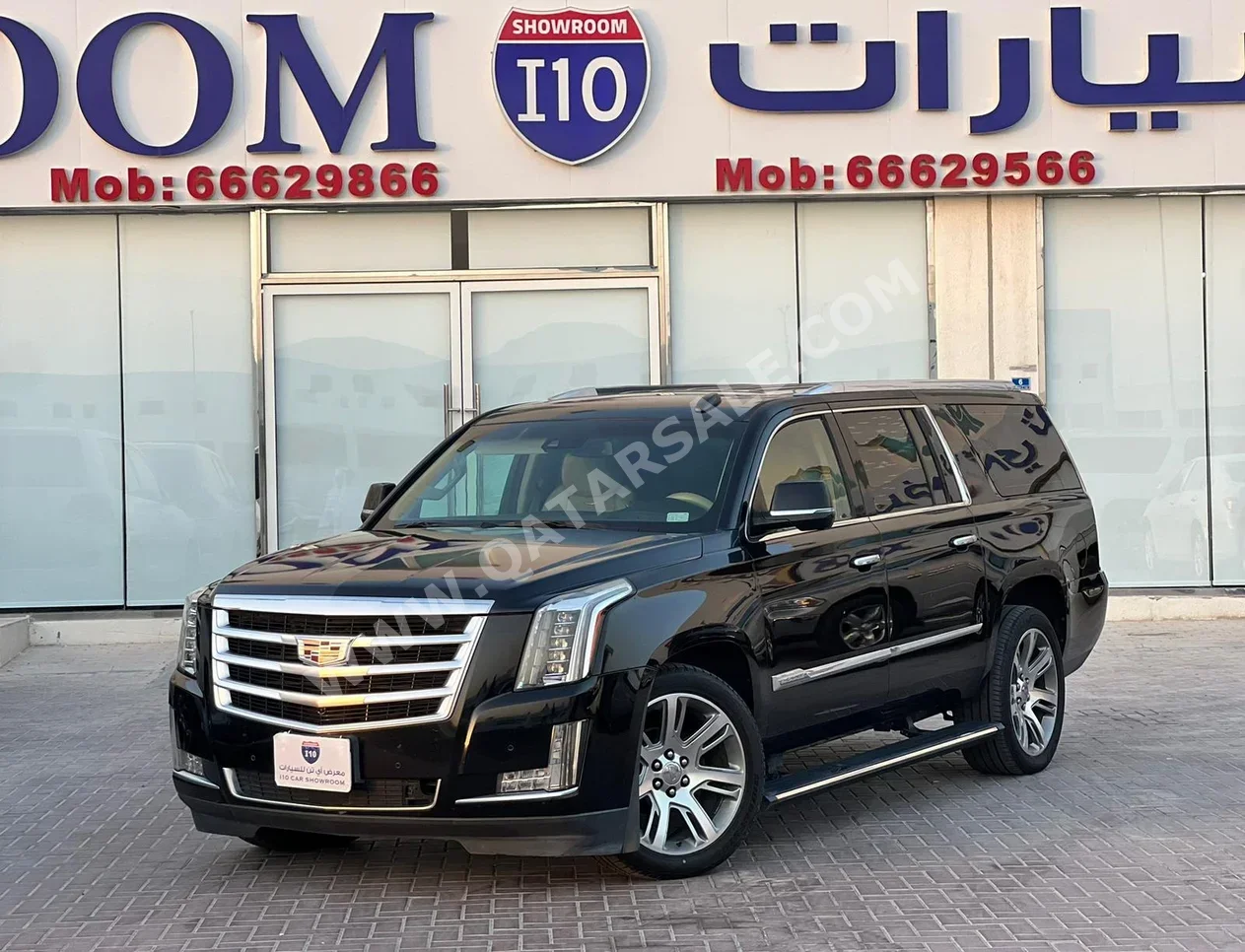 Cadillac  Escalade  2015  Automatic  223,000 Km  8 Cylinder  Four Wheel Drive (4WD)  SUV  Black