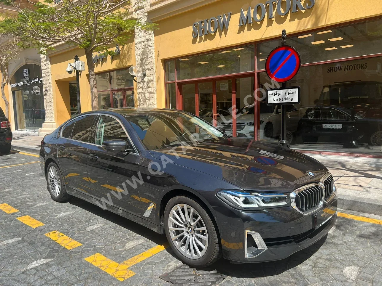 BMW  5-Series  530i  2023  Automatic  28,000 Km  4 Cylinder  Rear Wheel Drive (RWD)  Sedan  Gray  With Warranty