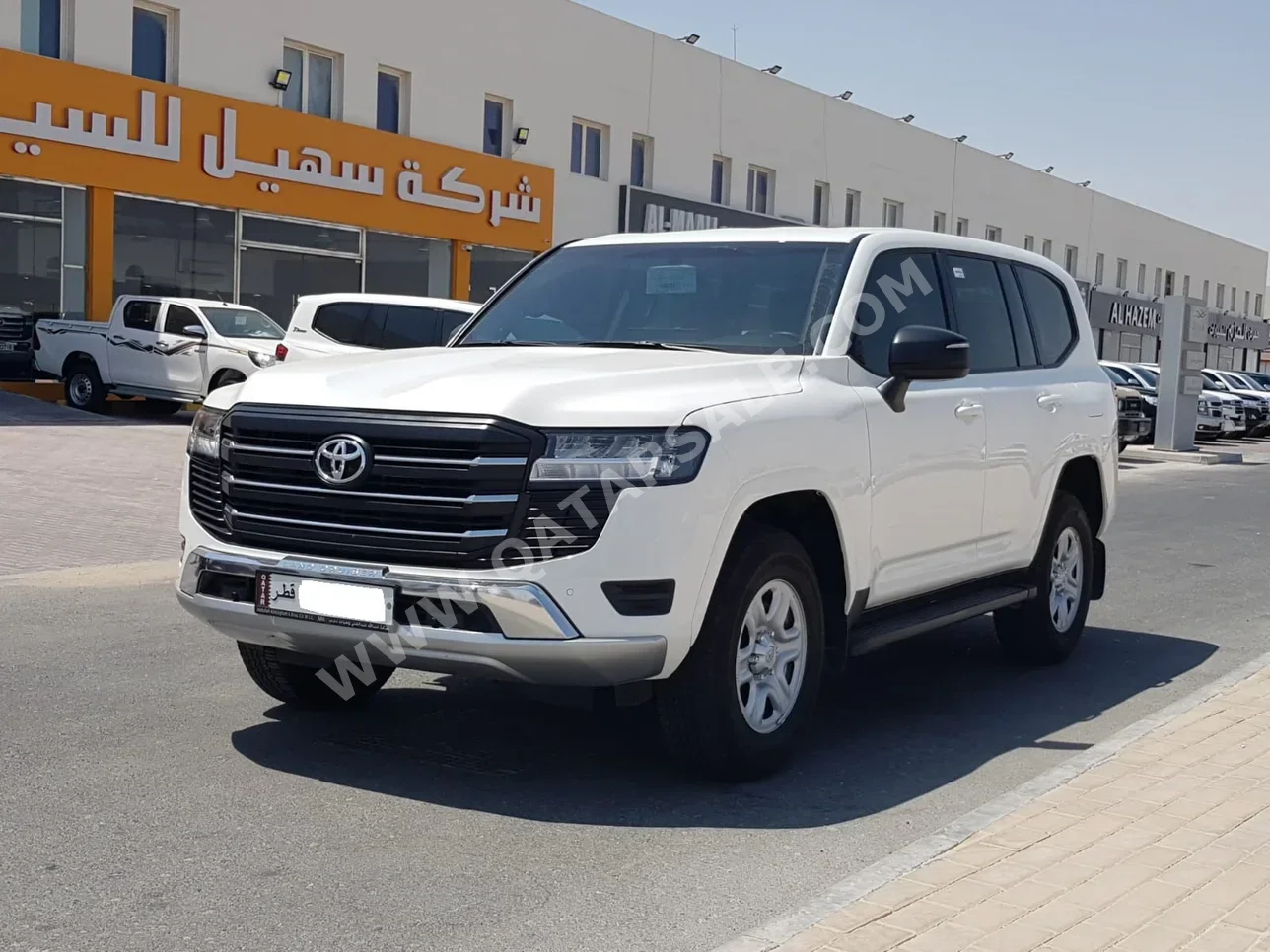 Toyota  Land Cruiser  GX  2024  Automatic  13,000 Km  6 Cylinder  Four Wheel Drive (4WD)  SUV  White  With Warranty