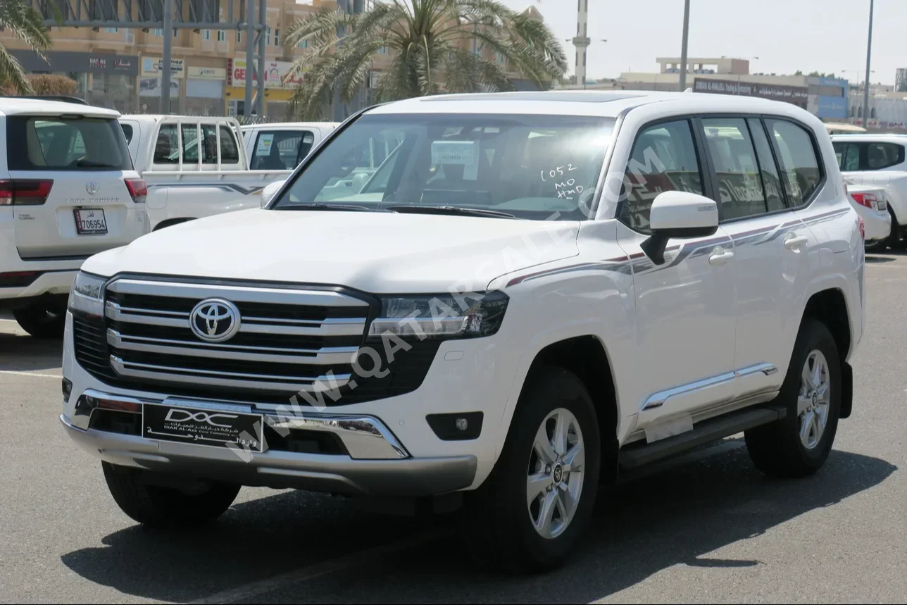 Toyota  Land Cruiser  GXR Twin Turbo  2024  Automatic  0 Km  6 Cylinder  Four Wheel Drive (4WD)  SUV  White  With Warranty